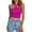 Hot Pink, variant on Aloohaidyvio Black and Friday ,Womens Spring And Summer Cross Strap Open Back Strap Tank Top Knitted Tight Top