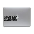 thumbnail image 5 of Love my Dachshund Decal, 5 of 5