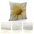 thumbnail image 4 of YINGXI  Throw Pillow Covers Beautiful White Daisy Bloom Flower Super Soft Pillow Covers Decorative for Couch Bedroom Living 22x22in, 4 of 5