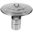 thumbnail image 1 of WHAMVOX Capuchon de Cheminée direction du Vent Protecteur de Cheminée Argent Imperméable pour Usage Domestique 1Ensemble, 1 of 8