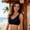 Black, variant on Bras for Women Seamless Front Close Bras Full Bust Comfort Bras Side Shaping Brassiere Minimalist Elegant Style Bra Front Closure Bras for Women Classic Basic Style Bra Purple 34