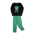thumbnail image 4 of Meihuid Christmas Family Matching Pajamas Set Cute Santa Print Tops and Pants Pajama PJS Sets Sleepwear for Family, 4 of 9