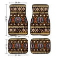 thumbnail image 6 of Renewold Southwestern American Tribal Retro 4 Pieces Front and Rear Car Floor Mats All Weather Protection Non-slip Rubber Backing Universal Fit for Car Truck Sedan SUV, 6 of 7