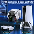 thumbnail image 4 of Beboncool PS5 Controller Charger Dual Fast Charging Dock with 9 LED Light Modes for PS5 DualSense Controllers, 4 of 8