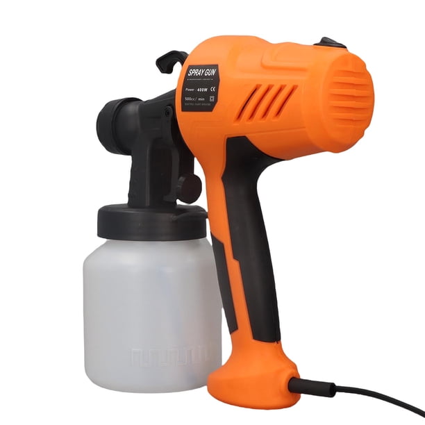 Rociador De Pintura Eléctrica Para Atomización Fina, 3 Patrones, Pistola De Rociado De Látex De Tasa De Flujo Ajustable Para Muebles, Paredes, Techos