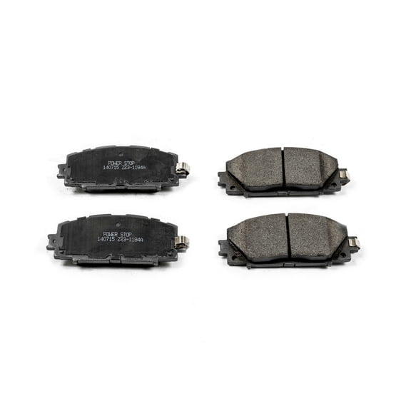 Powerstop 16-1184A PSB16-1184A EVOLUTION CLEAN RIDE CERAMIC BRAKE PADS