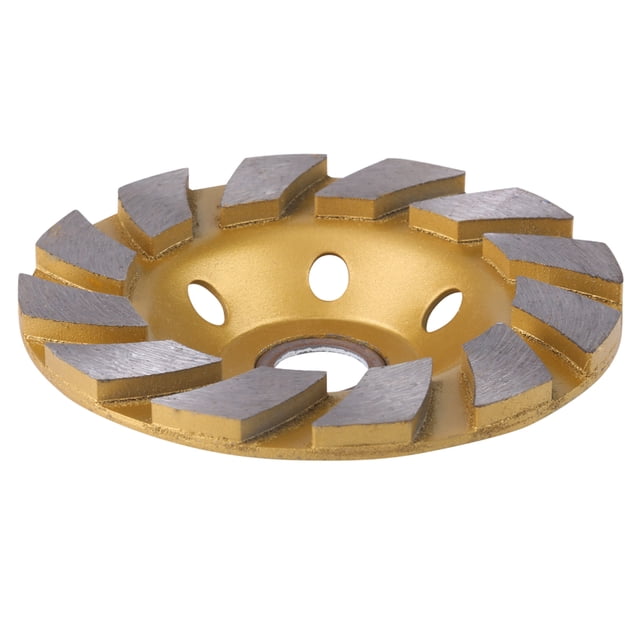 Agujeros del disco 6 de la muela abrasiva del segmento del diamante del 10cm para la piedra concreta de mármol