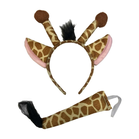 Fancy Giraffe Animal Costume Accessory Set