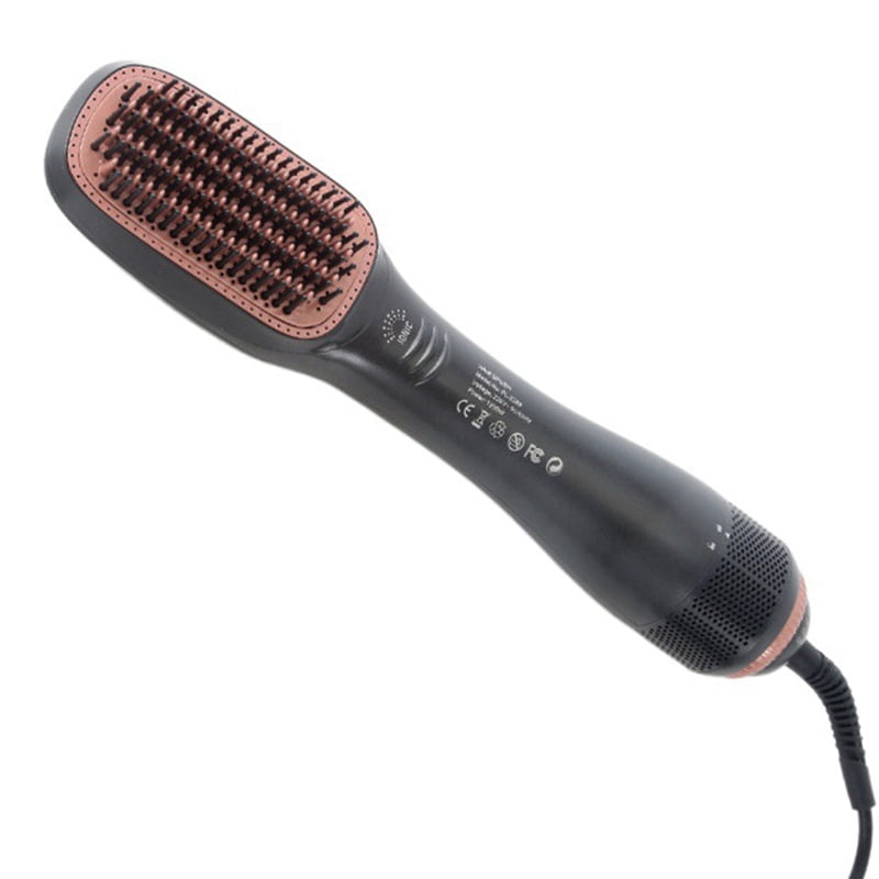 Electric Hair Dryer Hot Air Comb Hair Comb Hair Dryer Comb Curling Iron Hair Tools US Plug
