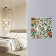 thumbnail image 4 of Yayeee Toggle Light Switch Wall Plate 2-Gang 4.56"x4.48" Decorative Outlet Cover, Green Floral Pattern, 4 of 7