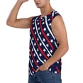 thumbnail image 3 of Disketp Patriotic Star Pattern Sleeveless Tshirts For Men, Muscle Shirts For Men Dry Fit Tank Top-Large, 3 of 8