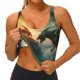 thumbnail image 3 of Fotbe Castle Red Green Sky Dragon Sujetador Deportivo Largo sin Aros para Mujer con Almohadillas y Soporte Medio, Transpirable y Absorbente, Camiseta Tipo Chaleco o Tank Top-XX-Large, 3 of 8