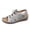 Gray#comfortable sandals for women 2026, variant on SZJXBUY Supportive Sandals for Women 2026,Summer Casual Lace Up Mesh Wedge Sandals with Ankle Straps Elegant Comfortable Walking Flat Shoes Gray,38