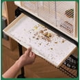 thumbnail image 4 of 120PCS Bird Cage Liner Papers, 11'' X 17'' Disposable Bird Cage Paper Liners Precut Absorbent Cushion Mat Accessories for Pet Bird Parrot (White), 4 of 8