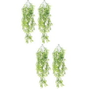 4 pcs  Simulated Bamboo Leaf Vine Party Hanging Vine Wall Hanging Decoration