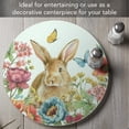 thumbnail image 2 of CounterArt Garden Bunny 13" Round Lazy Susan Turntable, 2 of 7