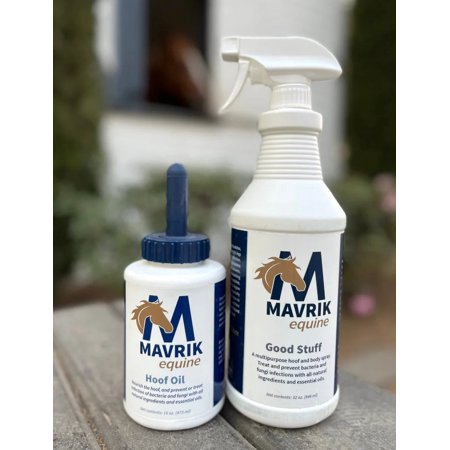 Dynamic Duo | 16 oz Hoof Oil, 32oz Good Stuff | Kills Thrush, Scratches & Sweet Itch Guaranteed