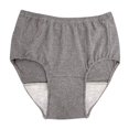 thumbnail image 5 of Youkk Reusable Washable Mens Underwear for Incontinence Breathable Briefs Pant 100CC Light Grey LL 1Set, 5 of 5