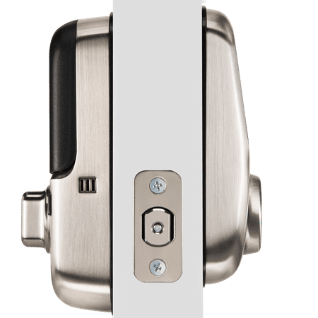 Yale - Smart Lock Wi-Fi Replacement Deadbolt with App/Touch Screen Access - Satin Nickel