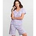 thumbnail image 6 of Karen Neuburger Womens V-Neck Knit Bermuda Pajama Set Style-RLK0198, 6 of 6