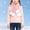 Pink, variant on BXJX Girls Plush Scarf, Thick Casual Lightweight Thermal Neck Warmer for Winter Purple Size Free Size