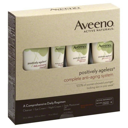 Aveeno Active Naturals Positively Ageless Complete Anti-Aging System
