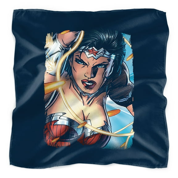 Wonder Woman Scowl Bandana (21 in x 21 in)