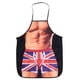 thumbnail image 1 of Delantal de cocina divertido 3D, sexy, impermeable, para hombre y mujer (hombre musculoso), 1 of 11