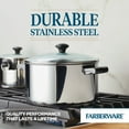 thumbnail image 4 of Farberware Classic Traditions 12 Piece Stainless Steel Pots and Pans Set with Ceramic Frypans, 4 of 19