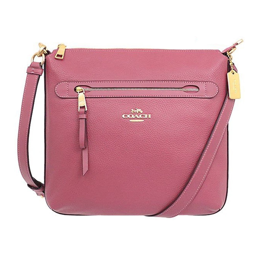 coach pink crossbody bag