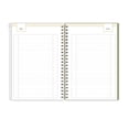 thumbnail image 4 of Blue Sky Day Designer Zip Pocket Cover Notebook, 5.75" x 8.5" Undated Journal, 160 Lined & Perforated Pages, Index Pages, Gold Durable Twin Wire Binding, For Office & School, Butterfly Garden Cream, 4 of 5
