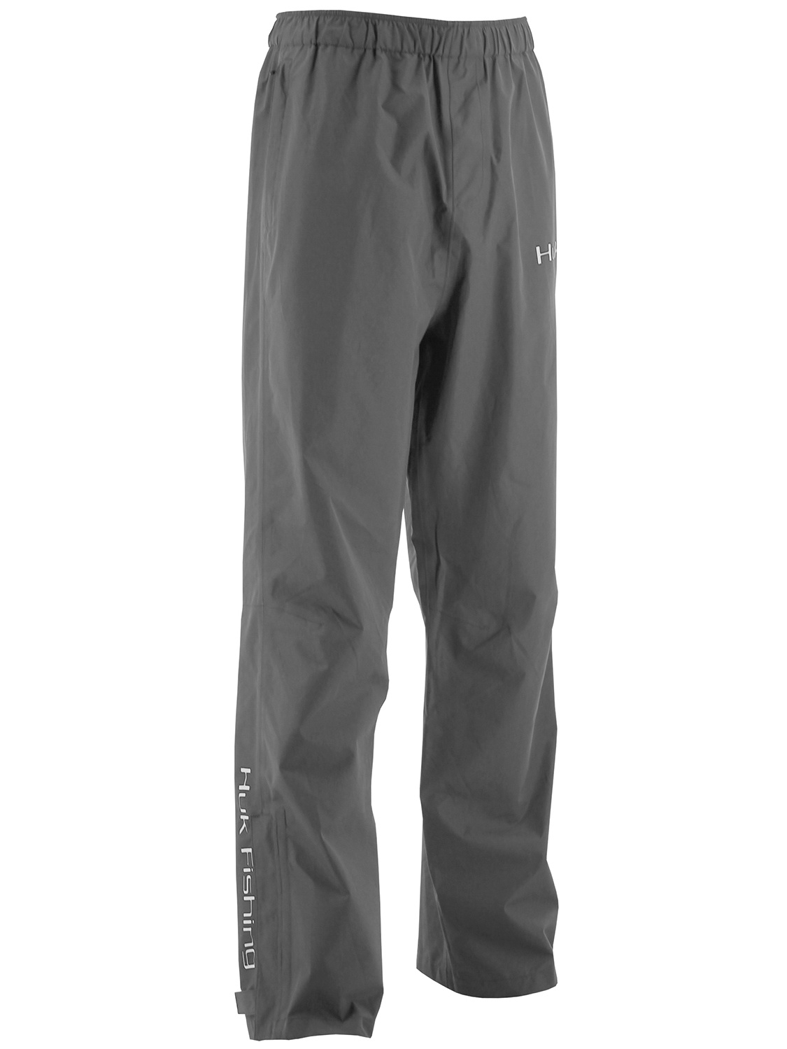 HUK Packable Rain Pant (Charcoal Gray, Small)