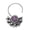 Amethyst, variant on 925 Sterling Silver Oxidized Plated White Cz Gemstone Piercing Vintage Nose Pin For Women