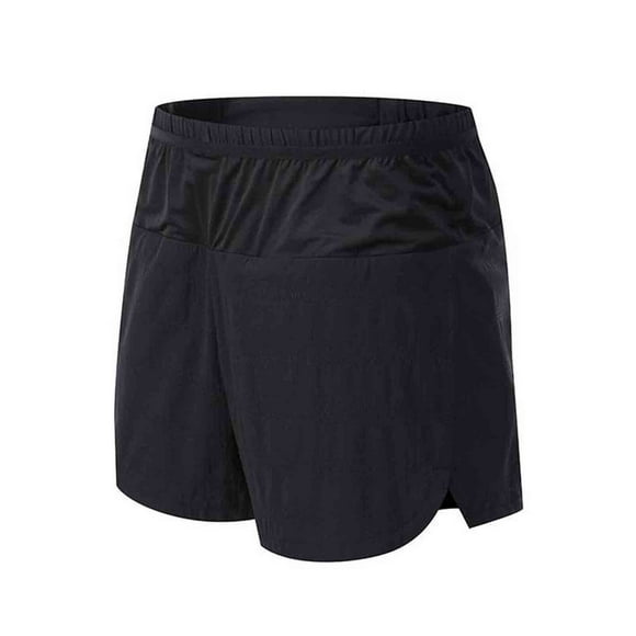 Men Running Shorts with Liner, 2 in 1 Quick Dry Gym Shorts for Men with Phone Pocket, Breathable Athletic Training Bottoms for Outdoor Running, Hiking, Casual Wear