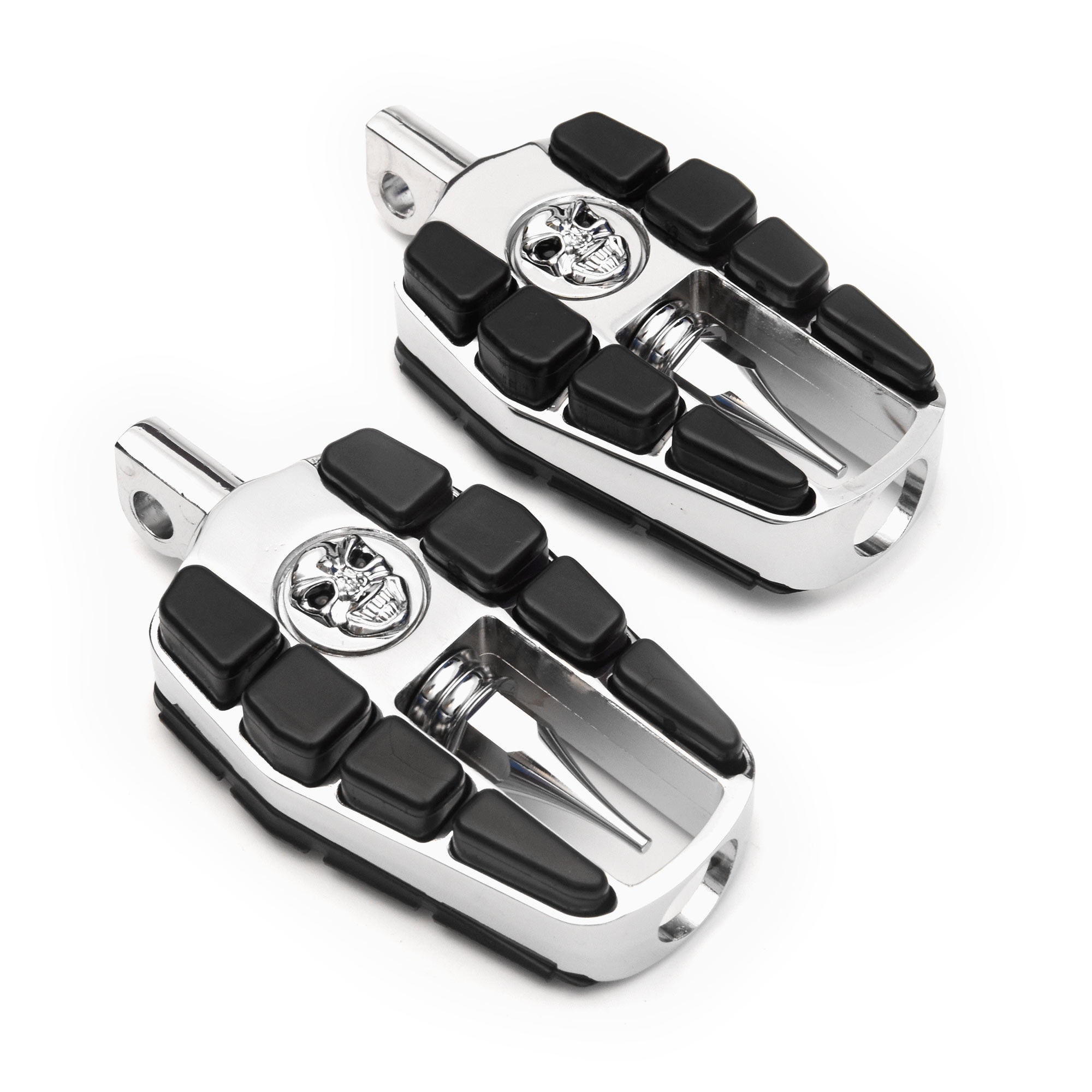 Skull Motorcycle Foot pegs For Harley Heritage Softail Classic FLSTC/Fat Boy