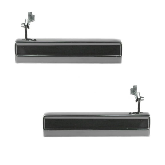 TRQ Outer Outside Exterior Door Handle Pair of 2 for Chevy Pickup Truck S10 DHA32494