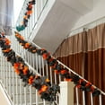 thumbnail image 1 of 6PCS Fall Maple Leaves Garland 5.6Ft Artificial Maple Autumn Garland Hanging Fall Vines Table Decorations Front Door Fall Decor Thanksgiving Decorations Decor Outs, 1 of 7