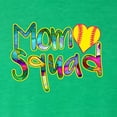 thumbnail image 2 of Wild Bobby, Colorful Tennis Mom Squad, Sports, Women Tri-Blend Racerback Tank Top, Envy, Large, 2 of 4