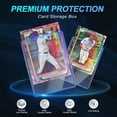 thumbnail image 4 of 1000 Protège-Cartes Top Loaders pour Cartes, 3"X4" Protecteurs de Cartes de Baseball Toploaders pour Cartes, Porte-Cartes en Plastique Rigide pour Échanges Sports Fo, 4 of 6