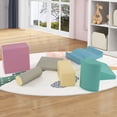 thumbnail image 2 of Gymax 7PCS Climb & Crawl Activity Play Set w/Zippered Cover for Toddler Multi-Color, 2 of 10