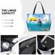 thumbnail image 3 of Fotbe Lighthouse Sea Port Bolsa de Viaje para Playa - Resistente al Agua, Bolsa Tote de Gran Capacidad y Ligera con 7 Bolsillos para Mujeres y Hombres, 3 of 7