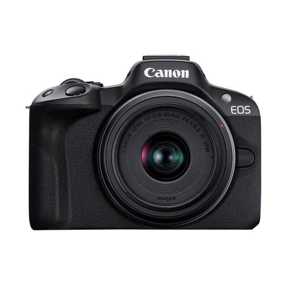 Cámara Canon EOS R50 con Lente RF-S 18-45mm IS STM