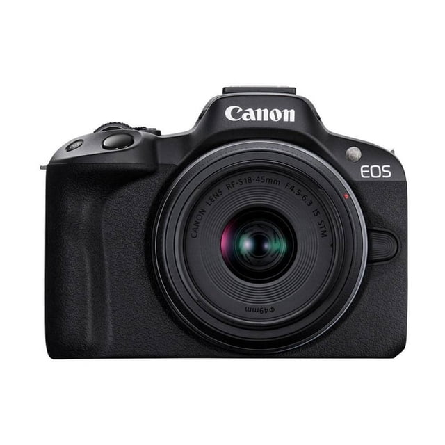 Cámara Canon EOS R50 con Lente RF-S 18-45mm IS STM