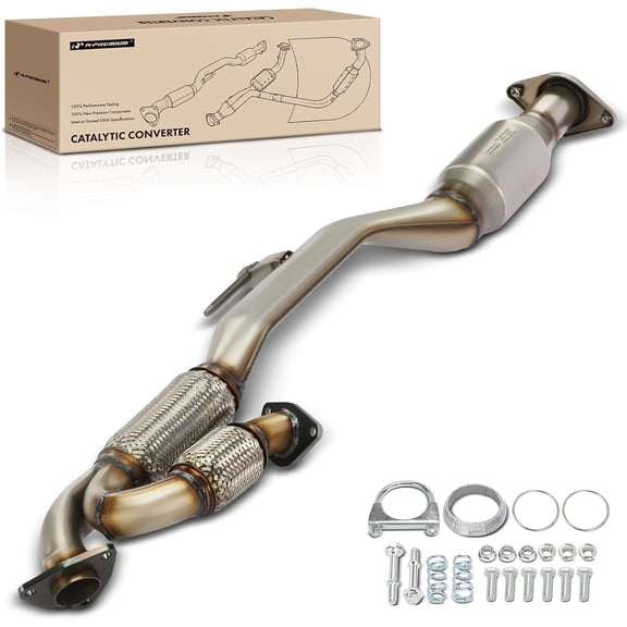 A-Premium Rear Catalytic Converter with Flex Pipe Direct-Fit Compatible with Nissan Pathfinder 2013-2020 & Infiniti QX60 2014-2020, JX35 2013, 3.5L, EPA Compliant