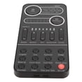 thumbnail image 1 of Loewten V5.3 Portable Sound Card 2 Channels Black Multifunctional Voice Changer, 1 of 7