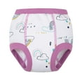 thumbnail image 2 of BIG ELEPHANT Toddler Potty Training Pants, Cotton Absorbent Training Underwear for Toddler Girls, 10-pack, 4T, 2 of 10
