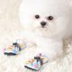 thumbnail image 2 of Zapatos para perros con tracción, botas antideslizantes para perros, paquete de zapatos para mascotas, diseño antideslizante a prueba de viento, forro suave, lindos para perros pequeños y bichones, 2 of 5