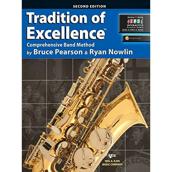 Pre-Owned W62XE - Tradition of Excellence Book 2 - Eb Alto Saxophone, 9780849771316, 0849771315, Paperback,