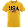thumbnail image 3 of Camisetas con estampado de bandera de EE. UU. Vintage para hombre, camisetas de calle de hip hop, camisetas casuales de verano de algodón, camisetas transpirables de talla grande, 3 of 5