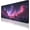 Nebula, variant on Desk Pad, Boho Minimalist Flowers XXL Gaming Mouse Pad with Stitched Edges,Non-Slip Waterproof Rubber Base Large Desk Mat for Keyboard and Mouse 35.4"x15.7"